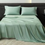 Silky-Soft Long-Staple Cotton Sateen Sheet Set With A Cool-Touch Feel