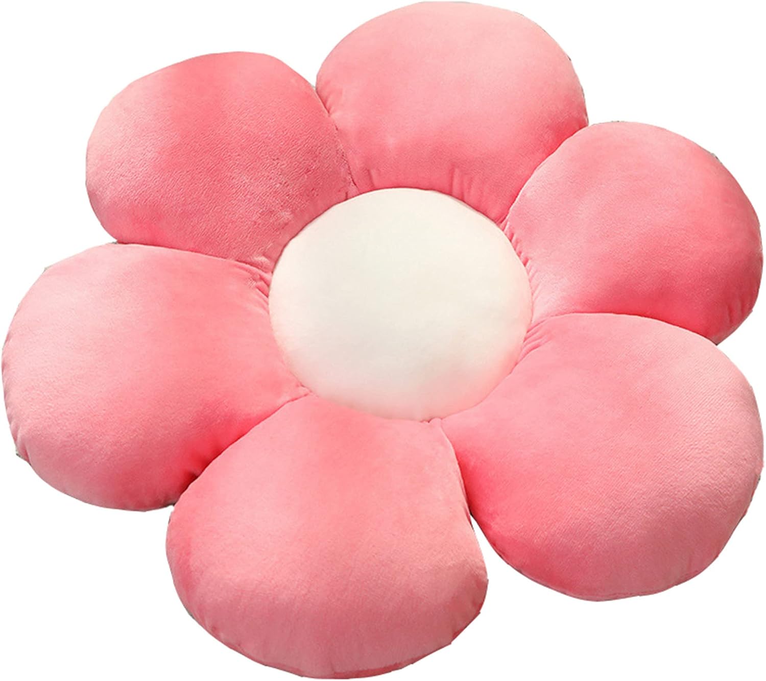 Flower Pillow Patio Furniture Cushions Standard Throw Pillow Home Chair Cushion Decorative Pillow Cushion (11.8inch, Light Pink)